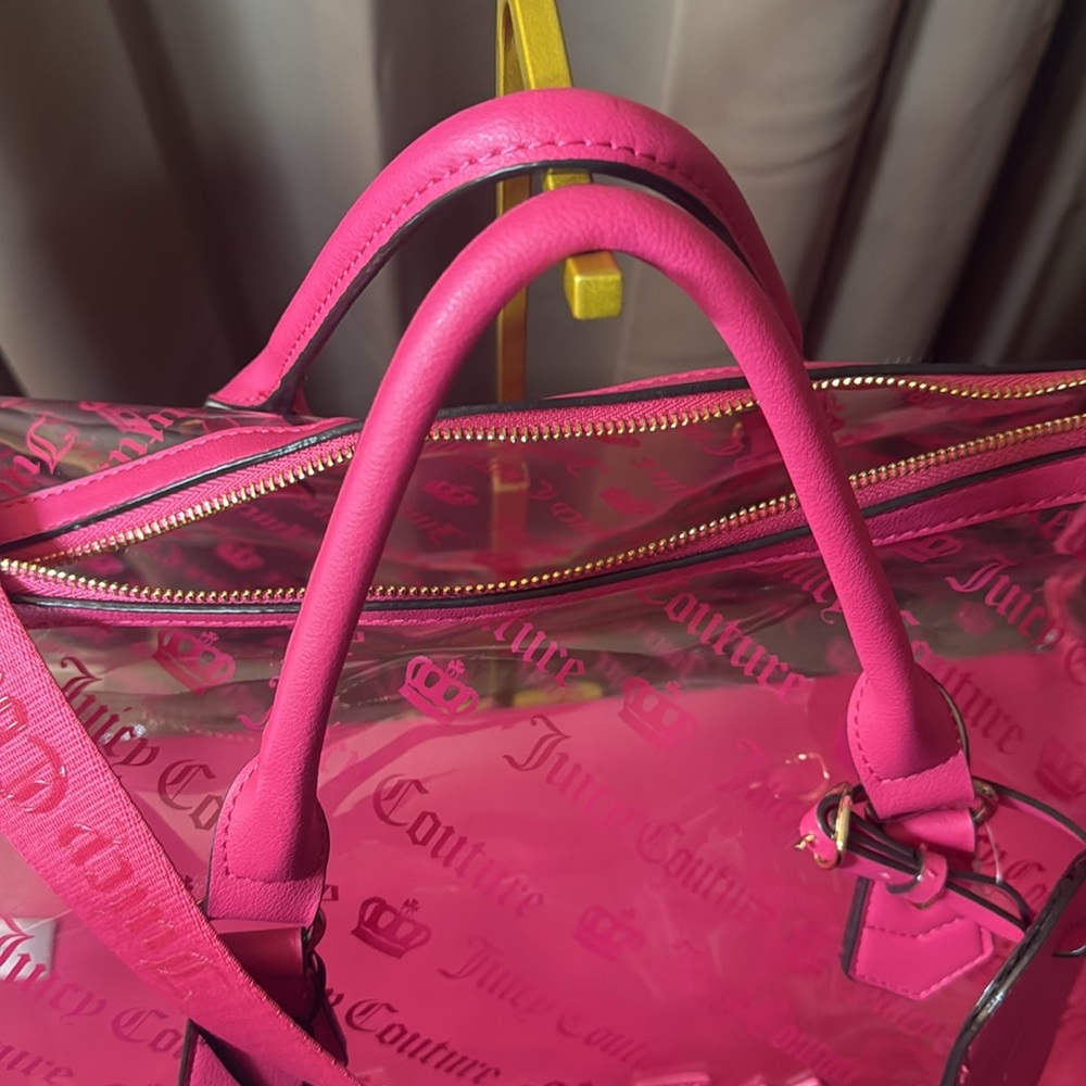 Juicy Couture Free love clear weekender bag - Picture 6 of 8